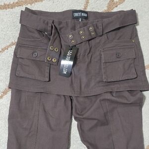 Current Mood Brown Cargo Pants